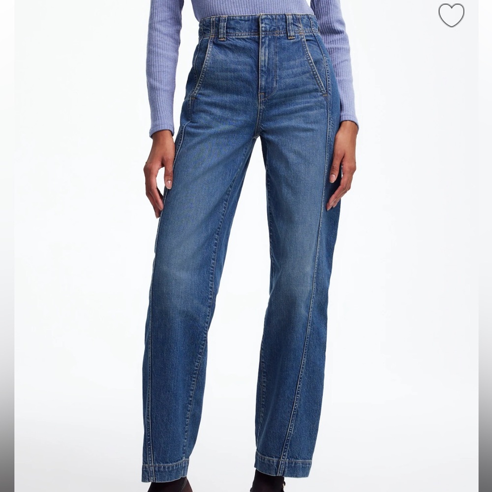 Madewell NWT jeans - tapered denim trouser